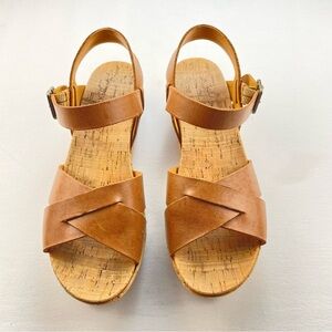 Kork-Ease Tan Leather Sandals